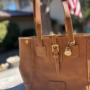 Dooney & Bourke Tan Leather Tote